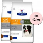 Hill’s Prescription Diet Meta+Mobility 2 x 12 kg – Hledejceny.cz