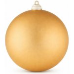 DECOLED Velká vánoční koule 20 cm, zlatá, matná, UV – Hledejceny.cz