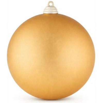 DECOLED Velká vánoční koule 20 cm, zlatá, matná, UV – Hledejceny.cz