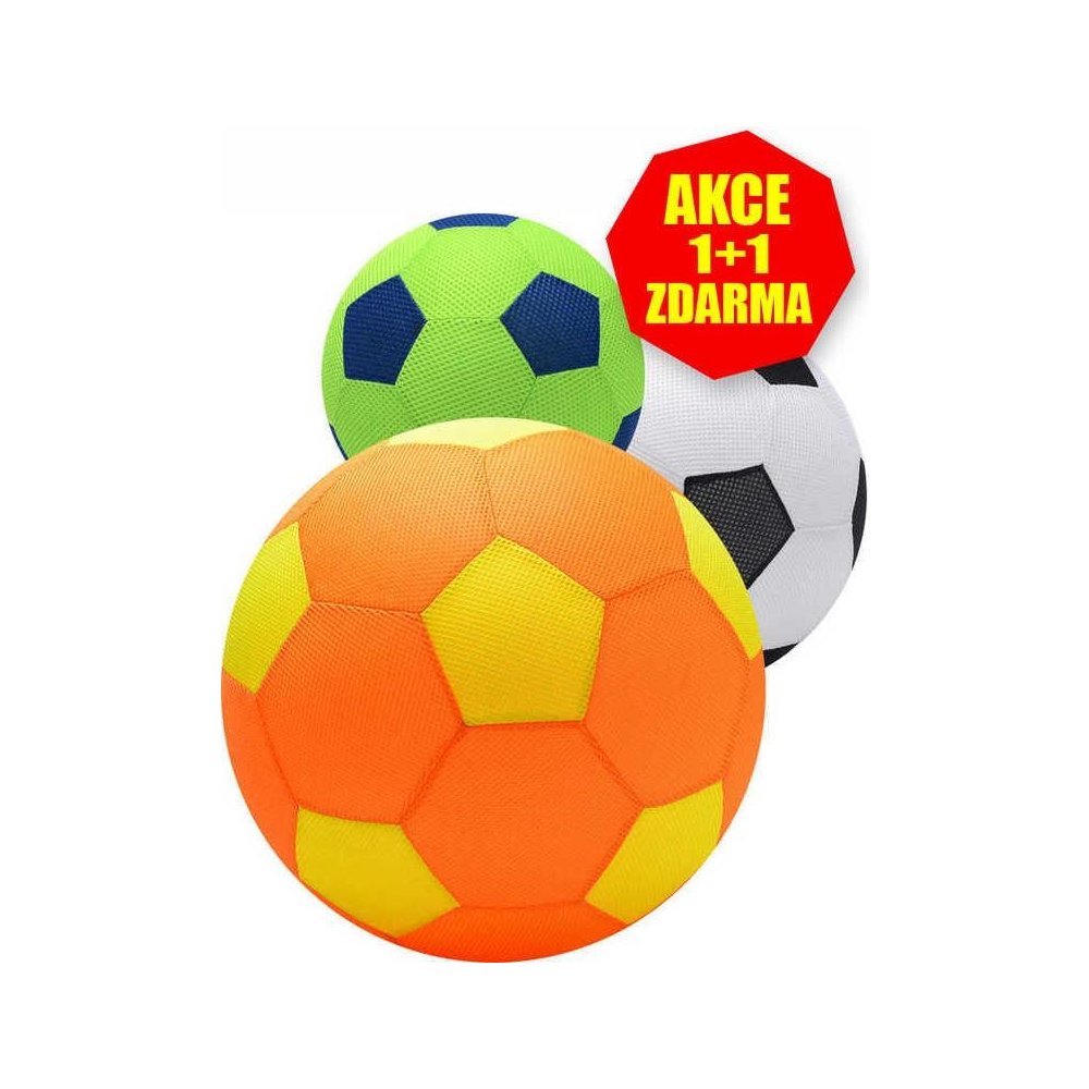 Mac Toys Mega míč 40cm velký látkový nafukovací 6 druhů — Heureka.cz