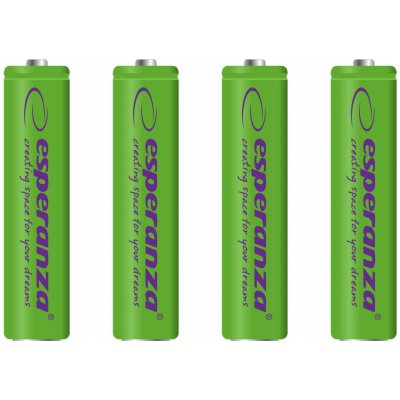 Esperanza AAA 1000mAh 4ks EZA102G – Zboží Mobilmania