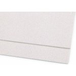 Pěnová guma Moosgummi s glitry bílá AB 20x30 cm - 2ks – Zboží Dáma
