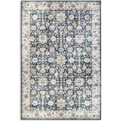 Elle Decoration Saveh Blue Cream koberec modrá – Hledejceny.cz