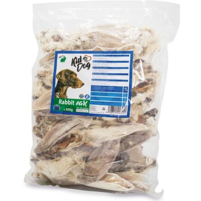 KIDDOG králičí uši se srstí 500 g – Zboží Dáma KIDDOG králičí uši se srstí 500 g – Zboží Dáma