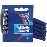 Gillette Blue II jednorázové holítko pro muže 5 ks