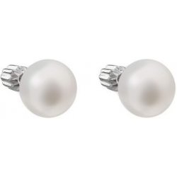 Pavona stříbrné pecky s bílou říční perlou 21004.1