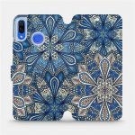 Pouzdro Mobiwear parádní flip Huawei Nova 3 - V108P Modré mandala květy – Hledejceny.cz