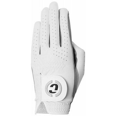 Duca Del Cosma Hybrid Pro Womans Golf Glove Levá White/Grey L