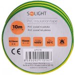 Emos F61515 páska izolační PVC 15 mm x 10 m zeleno-žlutá – Sleviste.cz