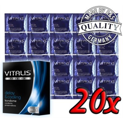 Vitalis Premium Delay & Cooling 20ks