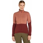 Icebreaker Wmns 400 RealFleece Descender LS Z Cedar Wood/Port/Cb – Zboží Dáma