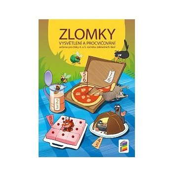 Zlomky - vysvětlení a procvičování pro žáky 4. a 5. ročníku