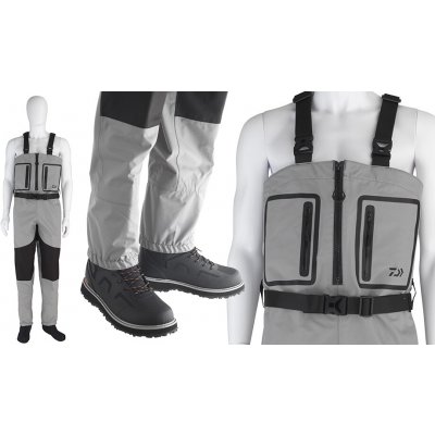 DAIWA Brodící dýchací kalhoty se zipem D-Vec – Zboží Dáma