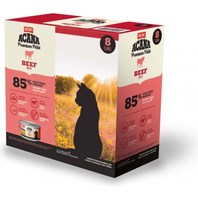 Acana Premium Pâté Beef Cat 8 x 85 g