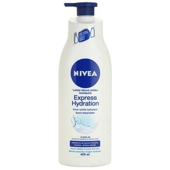 Nivea Expres Hydration lehké tělové mléko pro normální až suchou pokožku 400 ml