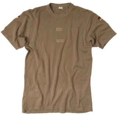 Tričko Bundeswehr Tropen s vlaječkami Afghánistán original hnědé – Zboží Dáma