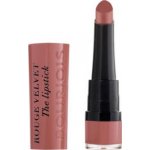 Bourjois Paris Rouge Velvet The Lipstick matná rtěnka 13 Nohalicious 2,4 g – Hledejceny.cz