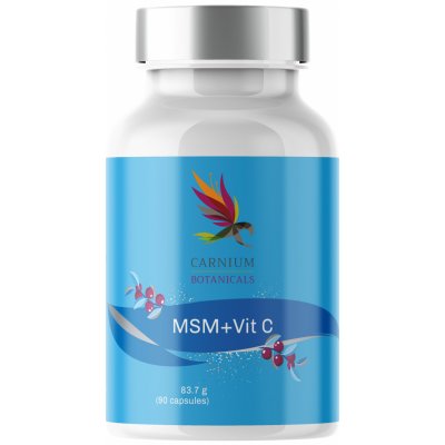 Carnium Botanicals MSM s Vitamínem C 90 kapslí – Hledejceny.cz
