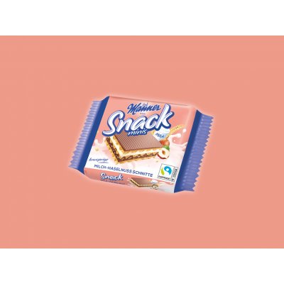 Manner Snack Milch-Haselnuss 25 g – Hledejceny.cz