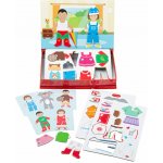 Bigjigs Toys magnetické oblékací puzzle Šaty – Zboží Dáma