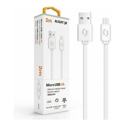 Aligator DAKA010 2A Datový micro USB, 2m – Zbozi.Blesk.cz