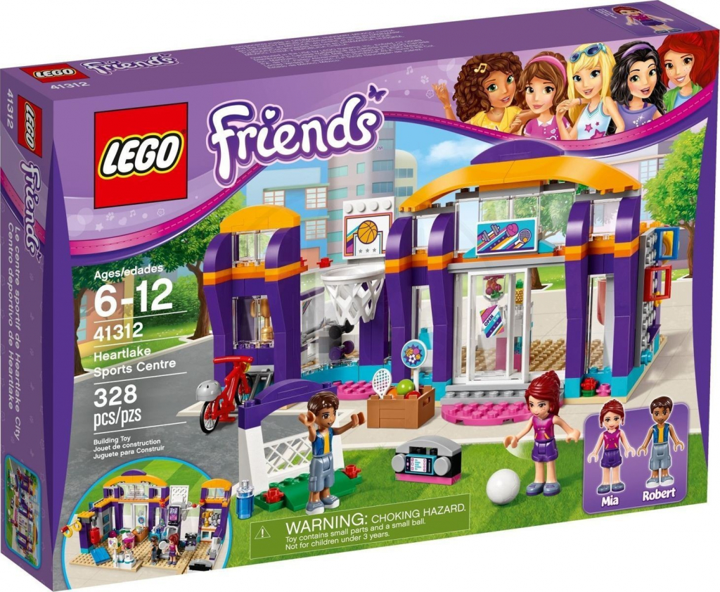 LEGO® Friends 41312 Sportovní centrum v městečku Heartlake od 1 189 Kč -  Heureka.cz