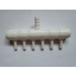 Rozdělovač vzduchu 6 vývodů - plast – Zboží Mobilmania