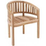 Divero D71798 Zahradní teakové křeslo, 83 x 68 x 48 cm – Hledejceny.cz
