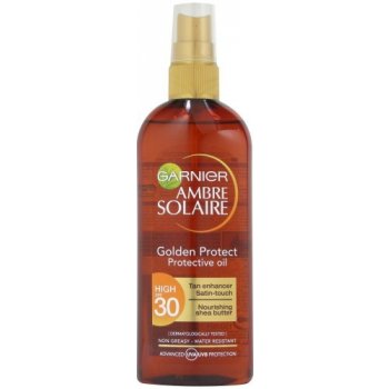 Garnier Ambre Solaire Golden Protec olej na opalování SPF30 150 ml