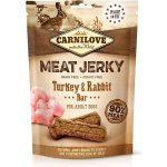 Carnilove Jerky Rabbit & Turkey Bar 100 g – Zbozi.Blesk.cz