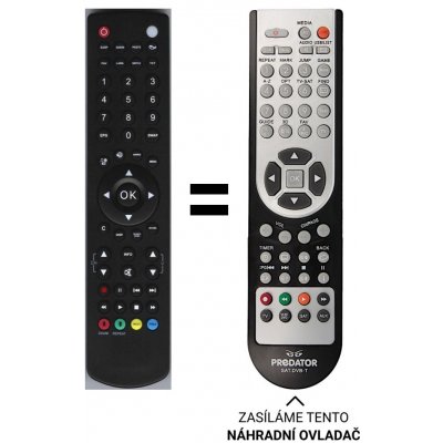 Dálkový ovladač Predátor GoGEN TVL32981DLEDRR – Zboží Živě