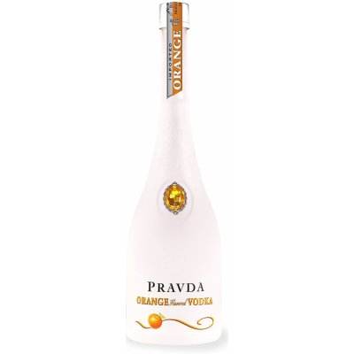 Pravda Vodka Orange 37,5% 0,7 l (holá láhev)