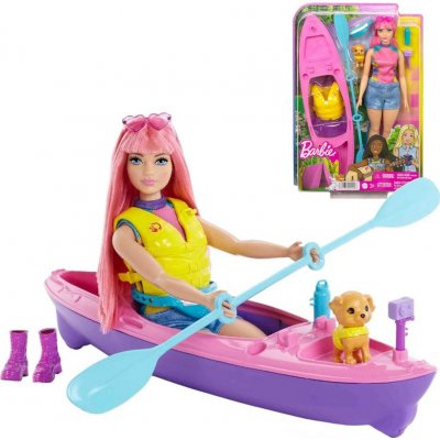 Barbie It Takes Two Daisy s kajakem na kempování HDF75 – Sleviste.cz