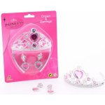 Johntoys Sada pro princezny korunka + náušnice. – Zboží Dáma