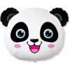 Balónek Fóliový balónek hlava Panda 21” 53 cm x 25” 65 cm