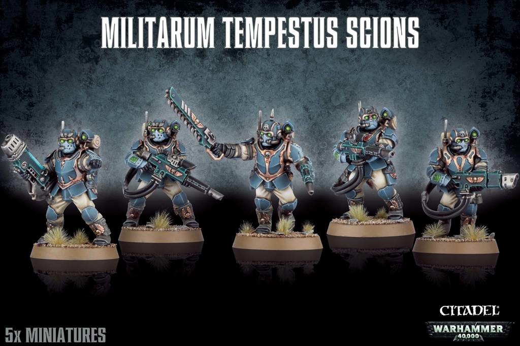 GW Warhammer 40.000 Militarum Tempestus Scions