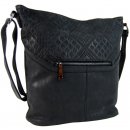 Tapple velká broušená crossbody 609-2 černá