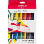 Amsterdam ový miniset 12×20 ml plastové tuby – Hledejceny.cz