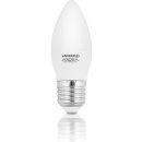 Whitenergy LED žárovka 10xSMD2835 C37 E27 5W 230V Teplá bílá mléko