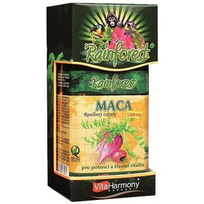 VitaHarmony Maca 500 mg 90 kapslí Doplněk stravy