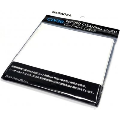 Nagaoka Record Cleaning Cloth CLV 30: Jemná a kvalitní utěrka s vysokým obsahem mikrovlákna – Zboží Živě