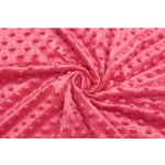 Minky fleece - Růžová telemagenta – Zboží Mobilmania