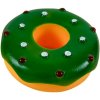 Hračka pro psa Annam Pískací donut 10 cm zelený