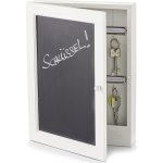 ZELLER Skříňka na klíče, tabule pro popisování BLACKBOARD, 22x5x30 cm, ZEELER – Zboží Dáma