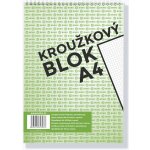 Bobo speciál blok kroužkový A4 čtvereček 50 listů – Hledejceny.cz