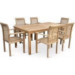 Nábytek Texim Garden IV. teakový set 1+6 – Zboží Dáma