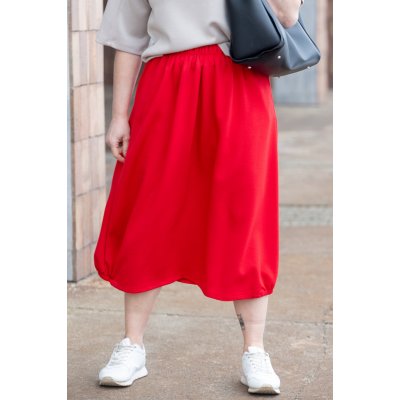 Dlouhá sukně Margaret červená – Zboží Mobilmania