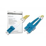 Digitus Fiber Optic Patch Cord, LC-SC, SM 09/125 µ, Duplex, 2m – Zboží Mobilmania