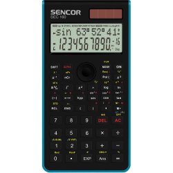 Sencor SEC 150 BU školní - displej 10+2 místa / černomodrá
