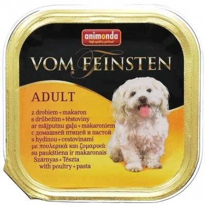 Animonda Vom Feinsten Adult Dog drůbež a těstoviny 150 g – Sleviste.cz